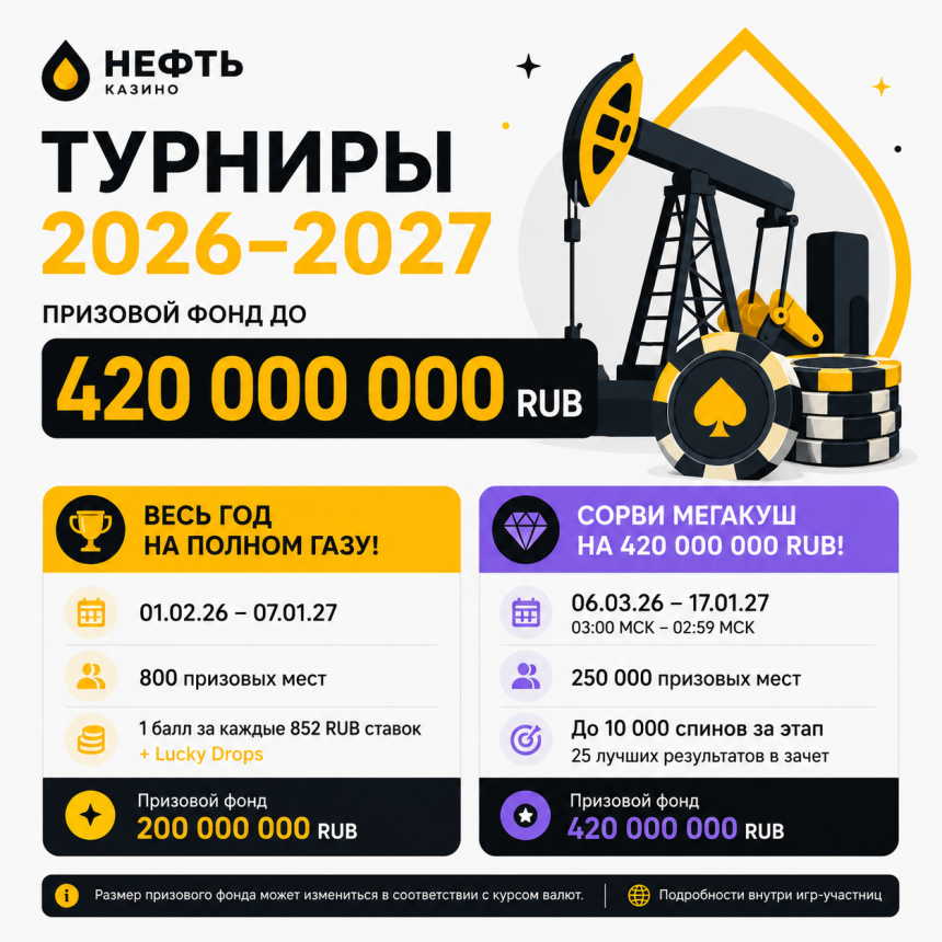 нефть казино